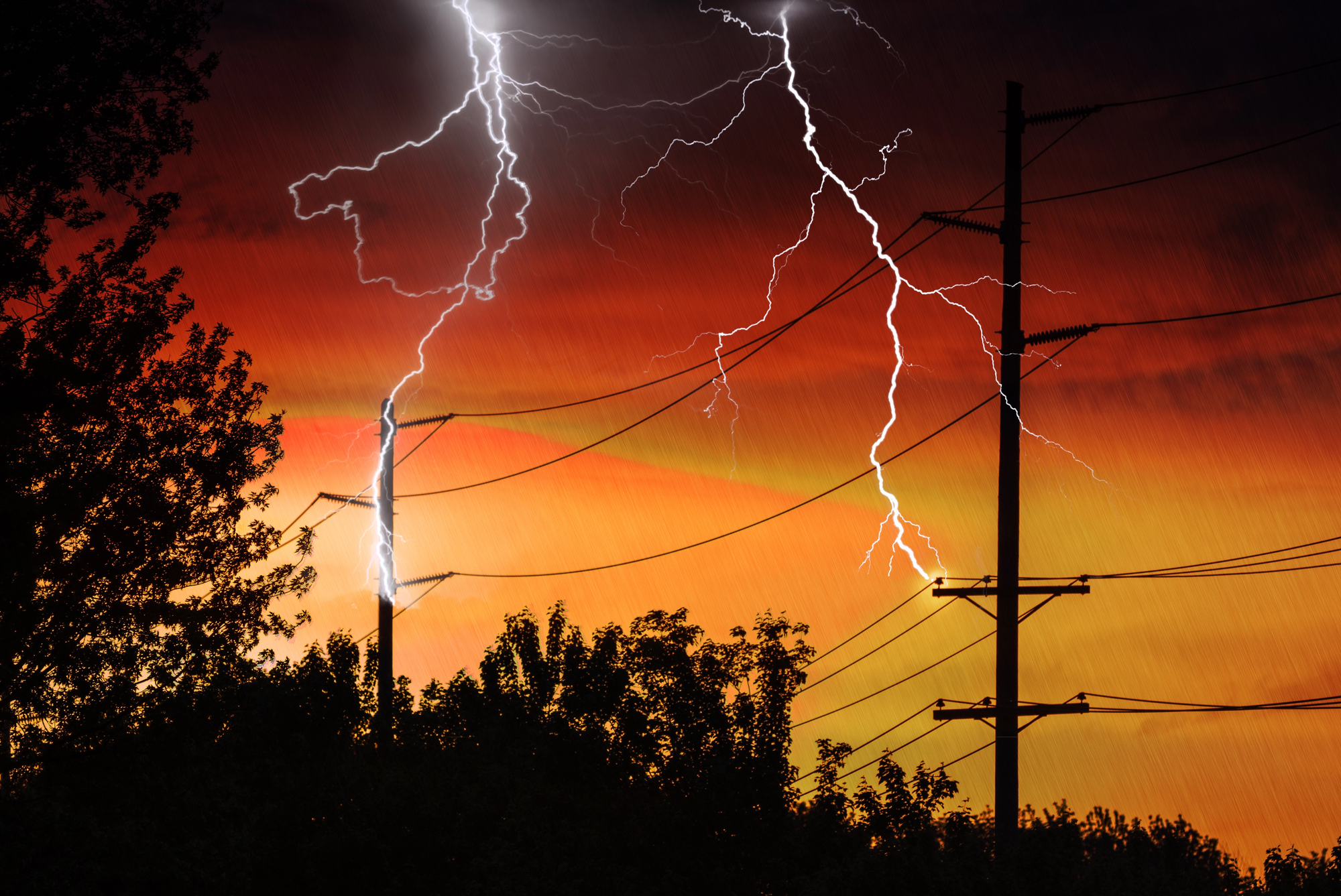summer storm electrical safety