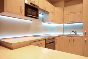 LED lighting installation for homes
